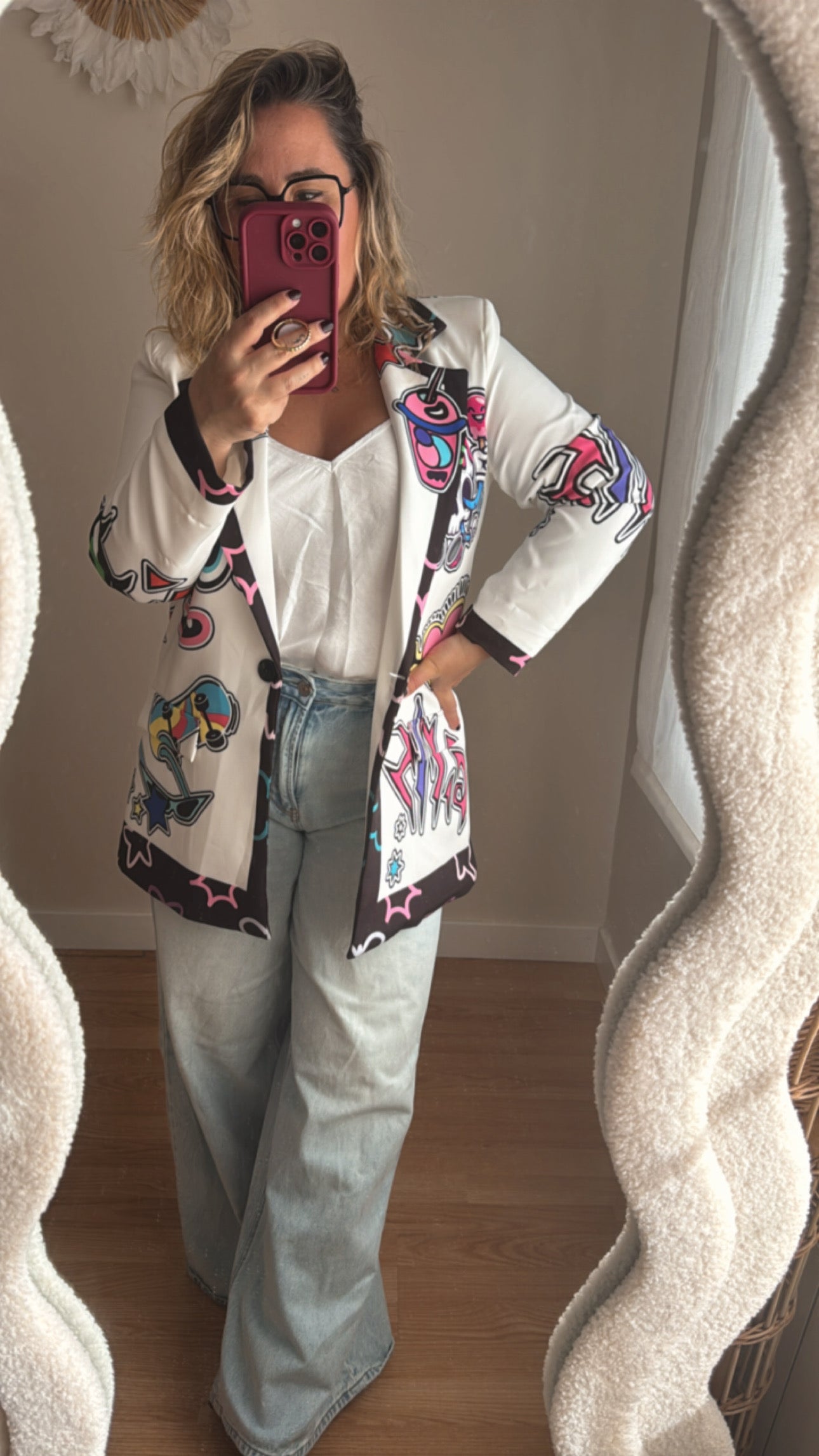 BLAZER GRAFFITI CHIC