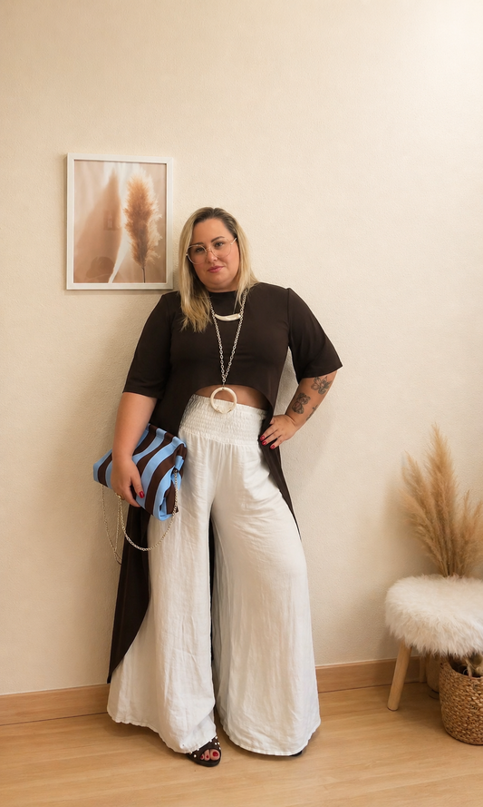 Camiseta Brisa Asimétrica