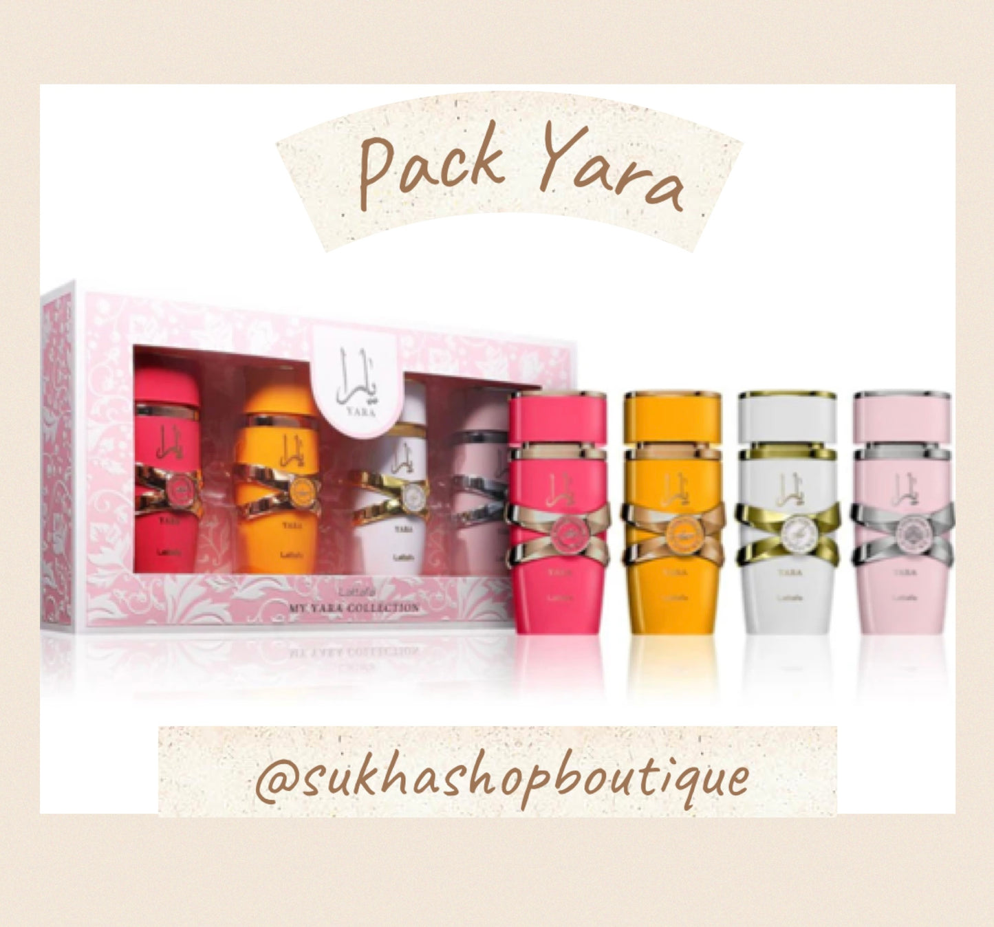 Pack My Yara Collection – Lattafa (4×25 ml)