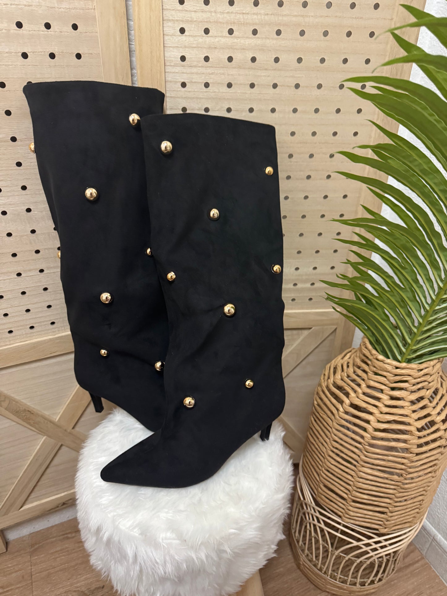 Botas Golden Touch negras