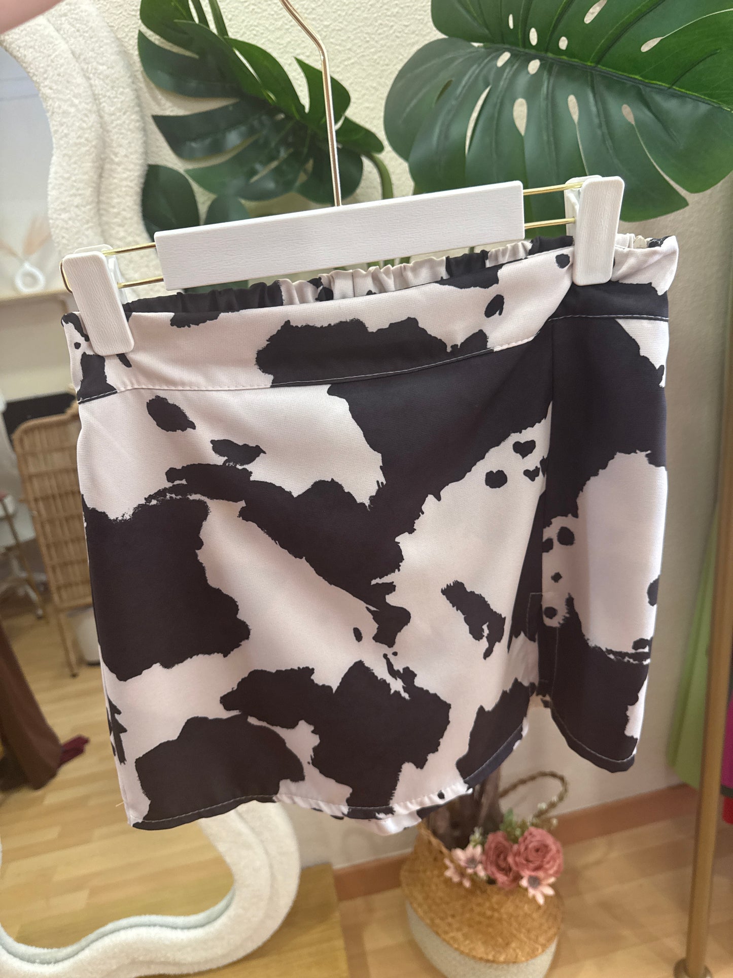 FALDA-PANTALÓN VACA