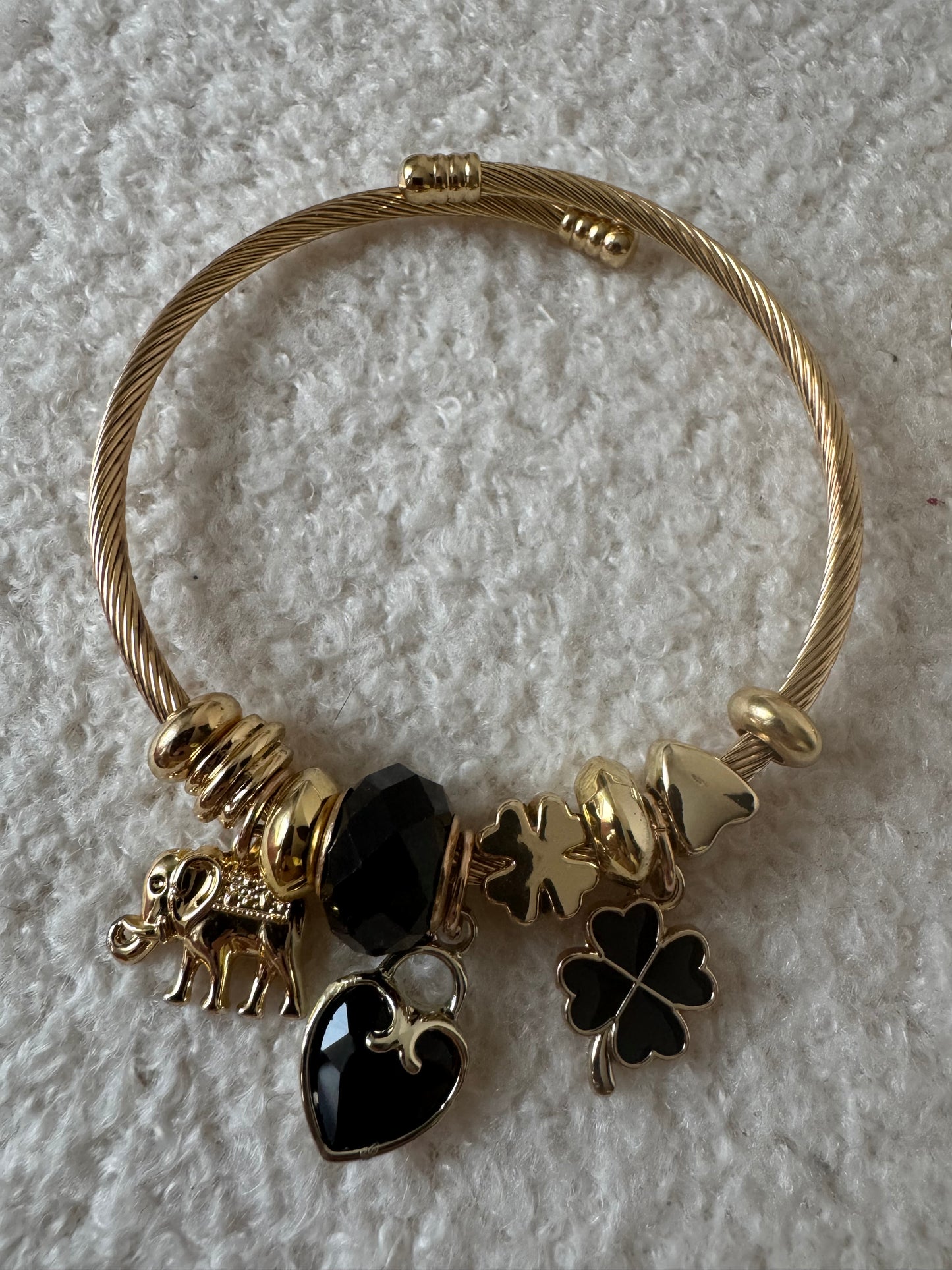 Pulseras Charm Golden