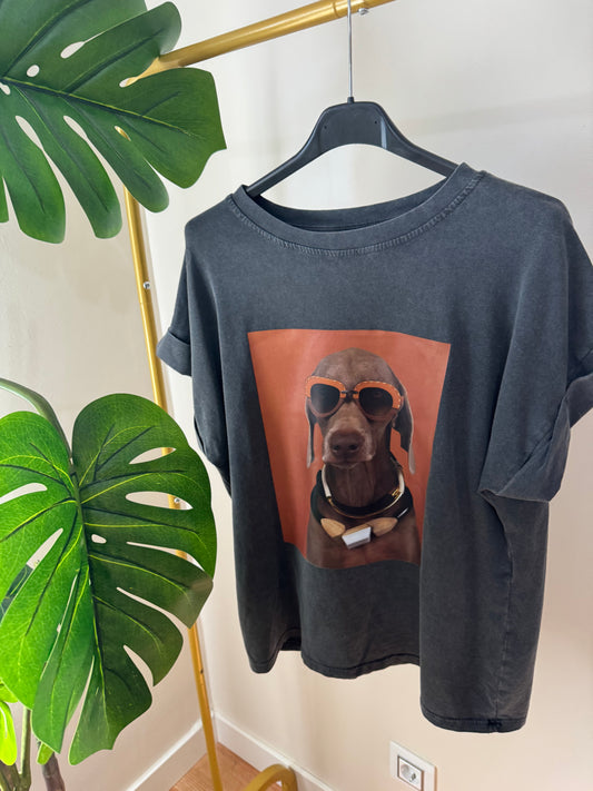 CAMISETA PERRITO+GAFAS