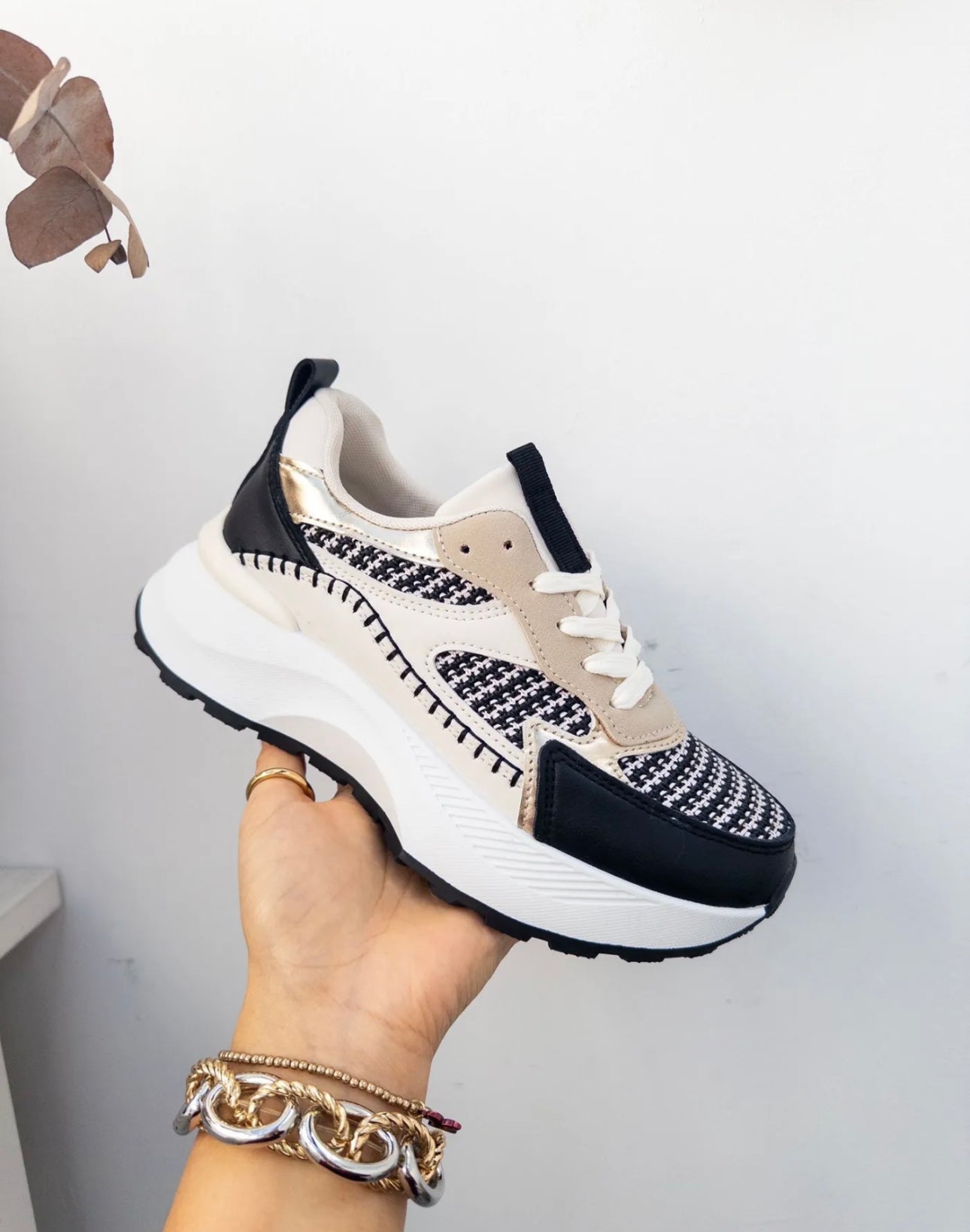 Zapatilla Urban Chic Pata de Gallo