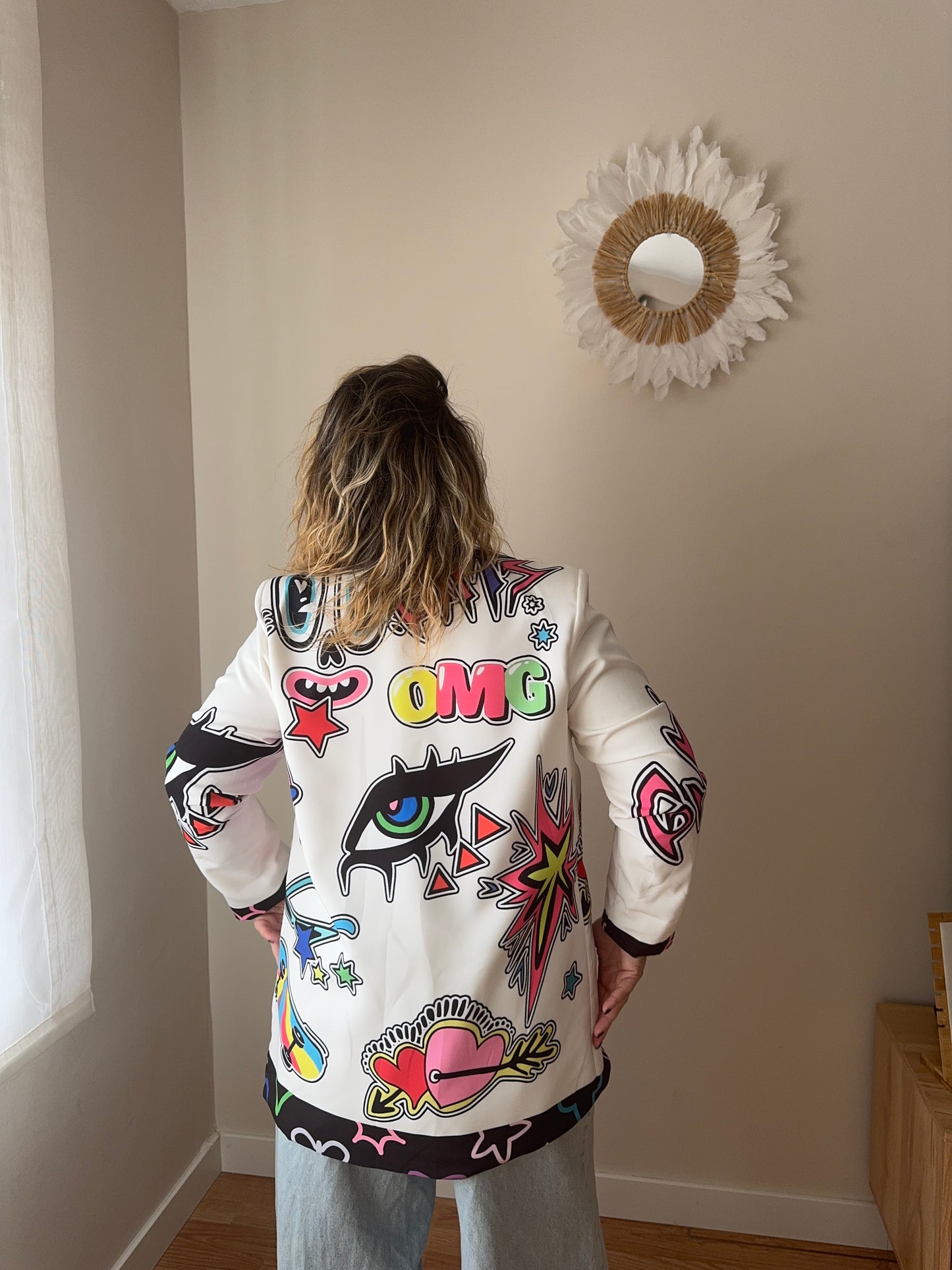 BLAZER GRAFFITI CHIC