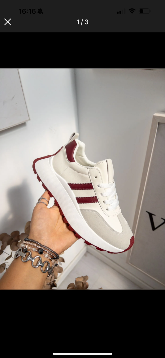 DEPORTIVAS URBAN SOUL BURDEOS