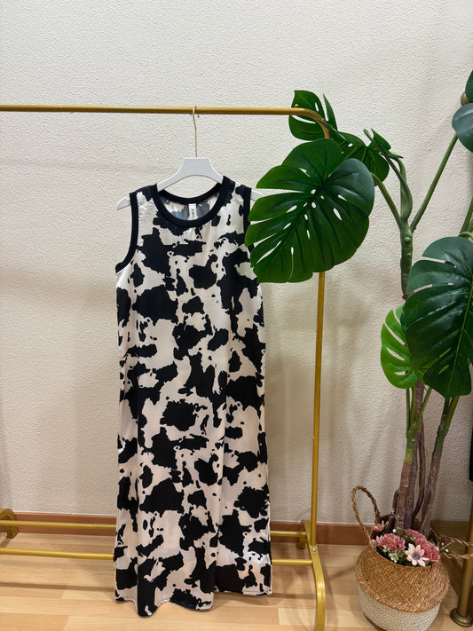 Vestido Cow Print