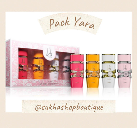 Pack My Yara Collection – Lattafa (4×25 ml)