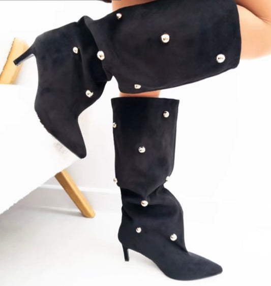 Botas Golden Touch negras