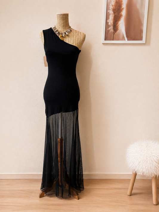 Vestido Aura Tul Asimétrico