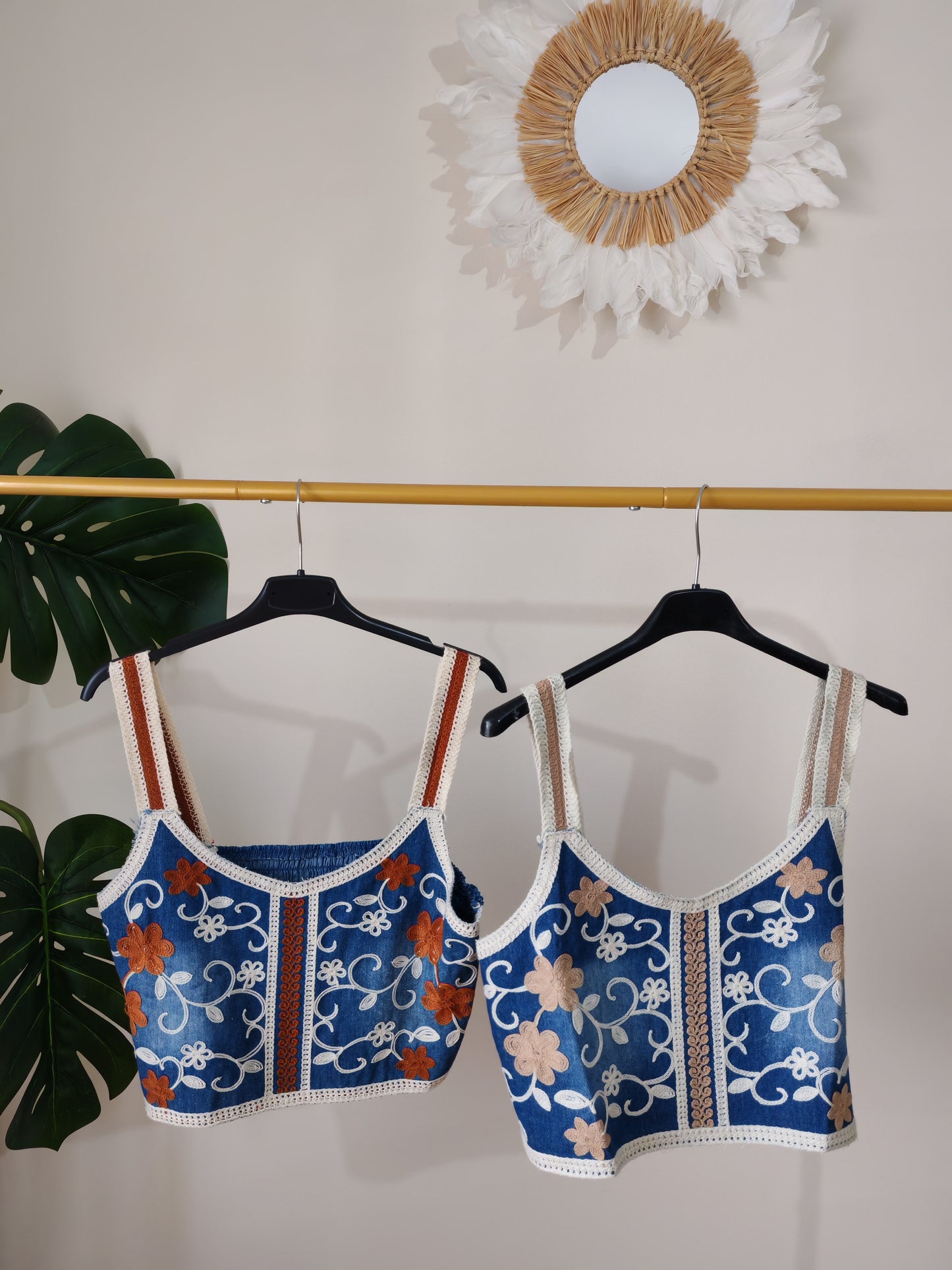 Top Boho Floral